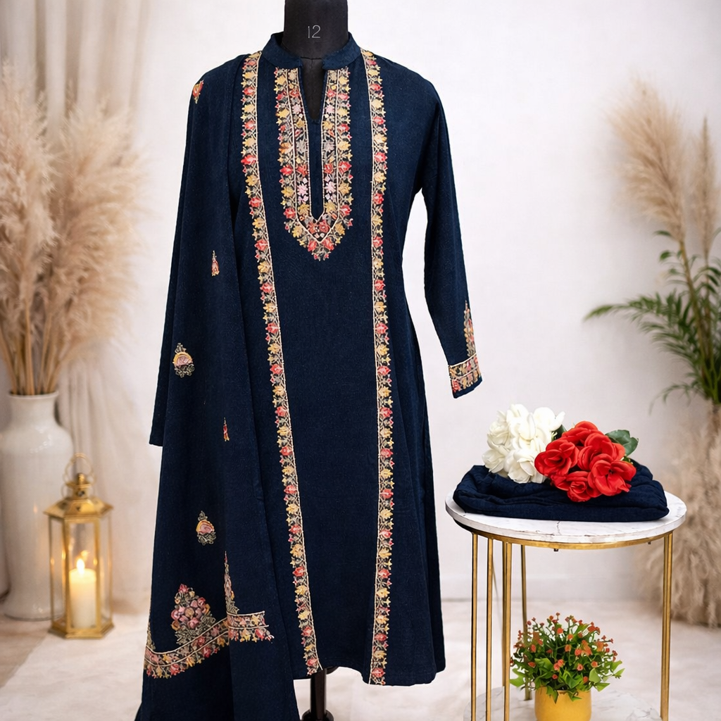 Premium Knitted Woolen 3 piece suit