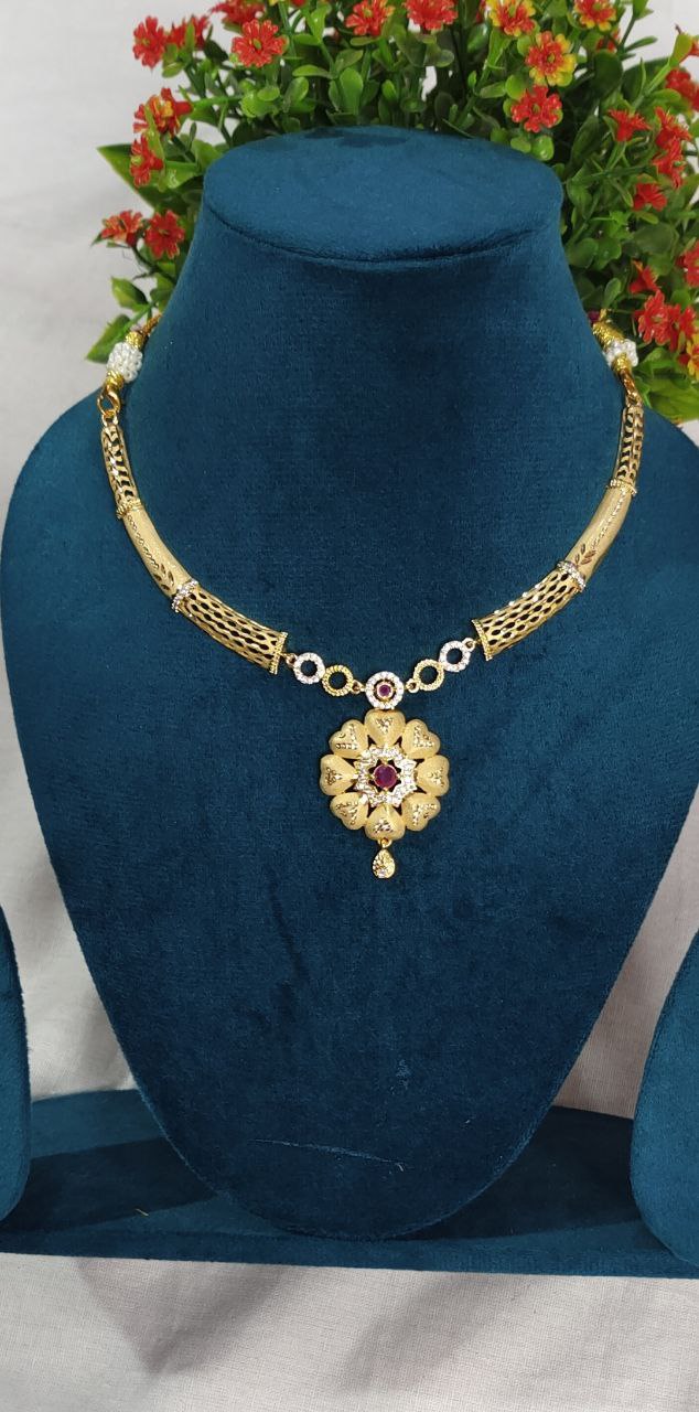 1Gram Gold Plated Neckless